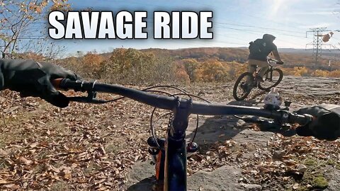 Sterling Forest NY MTB - Dangerous Fall Leaves