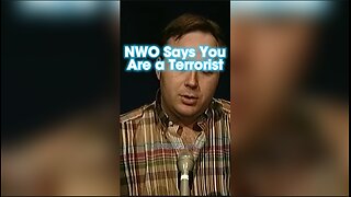 Alex Jones: The New World Order Declares The American People Terrorists - 3/28/2002