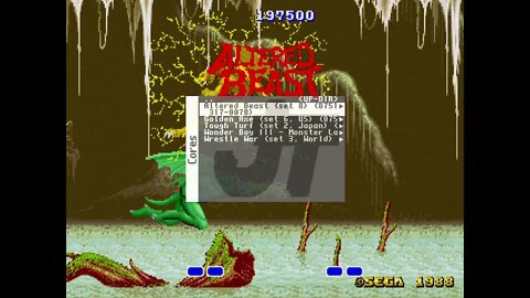 Altered Beast (set 8) (8751317-0078) - Arcade - Live com MiSTer FPGA