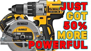 Dewalt Tools Just Got 50% MORE POWERFUL Overnight!