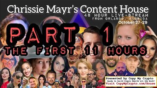 Chrissie Mayr's Content House: Orlando Part 1! Brittany Venti, Anthony Cumia, Think Before you Sleep