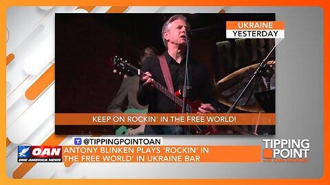 Blinken Sings 'Rockin' in the Free World' After Suspension of Ukrainian Elections | TIPPING POINT 🟧