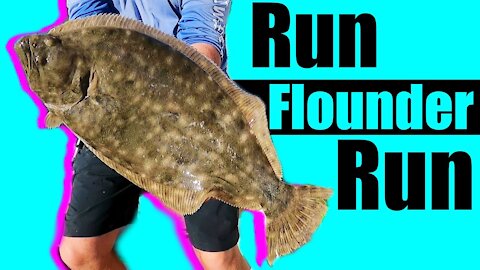 Run Flounder Run | Flounder Fishing Galveston Texas