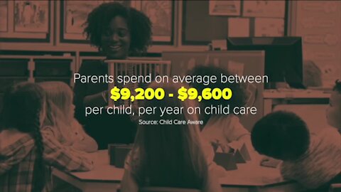 Can the American Families Plan help with the high cost of child care?