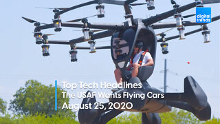 Top Tech Headlines | 8.25.20 | Air Forces Calls For Flying Cars By 2023