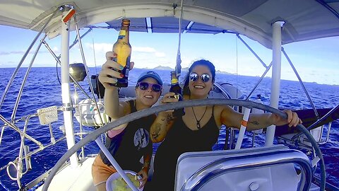 See How We Fix Our Boat Refridgerator - Cold Beers, Pretty Sunsets & Good Friends [Ep. 39]