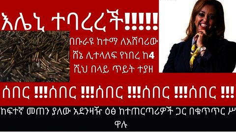 Ethiopian breaking news :እሌኒ ተባረረች! | በቡራዩ ከተማ ለአሸባሪው ሸኔ ሊተላለፍ የነበረ ከ4 ሺህ በላይ ጥይት ተያዘ| Zehabesha