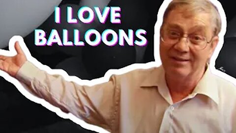 This Man Sleeps With Balloons
