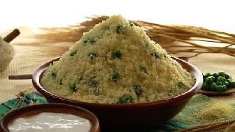 Masfuf😋 or couscous with peas