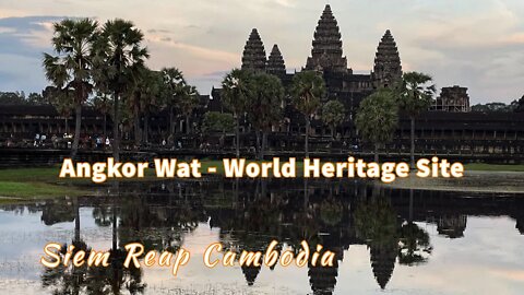 Angkor Wat - Worlds Largest Religious Monument - Siem Reap Cambodia 2022
