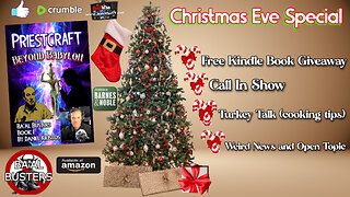 Christmas Eve Special: Kindle Book Giveaway, Call-In 619-354-8879