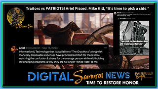 DSNews | Traitors vs PATRIOTS! Ariel Pissed. Mike Gill, "It's time to pick a side."