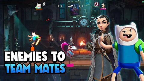 I DESTROY A High Level Player Then Team Up With Them 😅 Finn Vs Arya Stark | MULTIVERSUS