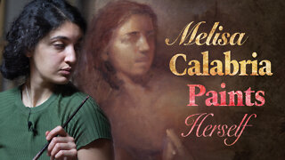 Composing a Narrative Self-portrait Painting (Pt. 1) | Demonstration by Melisa Calabria