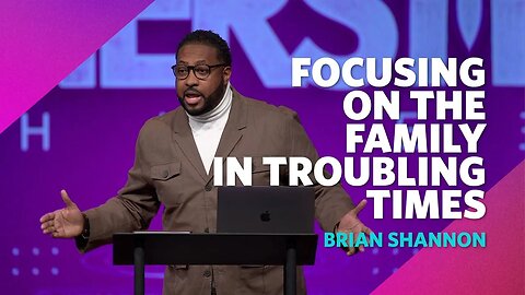 Focusing On The Family In Troubling Times | Jeremiah 29 | Brian Shannon