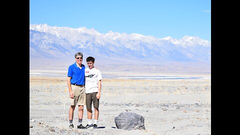 Death Valley Ubehebe Crater Trail Run