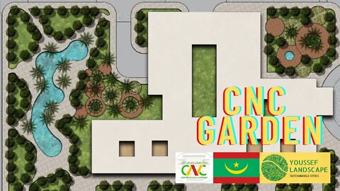 Garden of The National Heart Center in Nouakchott CNC حديقة المركز الوطني لامراض القلب في نواكشوط