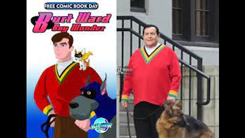 First Look: Burt Ward on Crisis on Infinite Earths Surfaces Online. Ft. Fenrir Moon "We Are Comics"