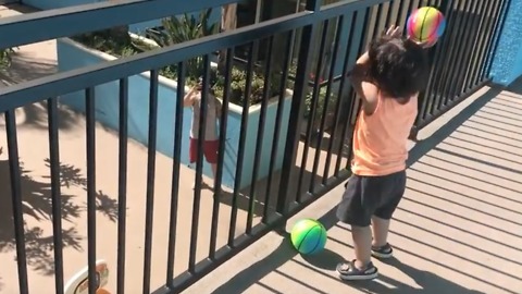 This Toddler Nails His Basketball Trick Shot Like A Pro