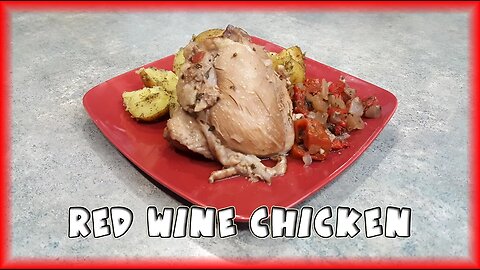 Slow Cooker Red Wine Chicken