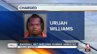 Baseball Bat-Wielding Robber Arrested