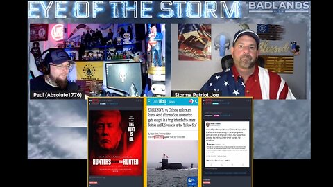 🌩️ Eye of the Storm 🌩️ Absolute Truth & Stormy Patriot Joe Dissect Q Drops! Ep 60: Tue 10:30 PM ET