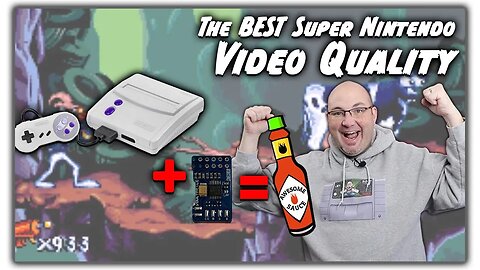 Get The Best Images from Super Nintendo with Voultar's RGB Mod Kit