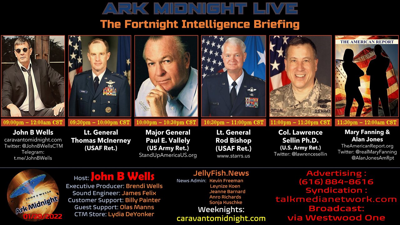 The Fortnight Intelligence Briefing - John B Wells LIVE