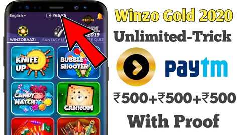 Winzo Gold Hack Trick | Winzo Gold Unlimited Trick | Winzo Gold All Game Hack | Winzo Gold New Trick