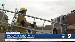 Tucson Fire Dept seeks recruits--and adapts training to COVID