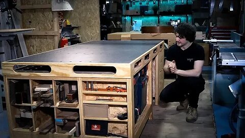 Tour of the ULTIMATE Power Tool Workbench
