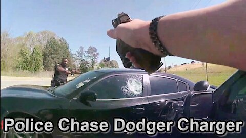 Police Chase Felons Up To No Good - Forsyth County Sheriff's Office GA April 12th 2021
