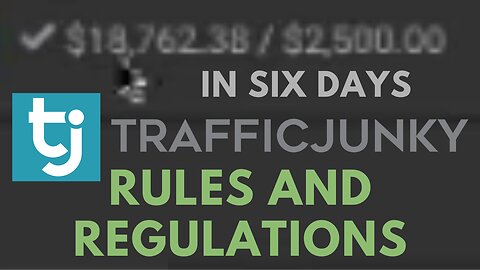 Traffic Junky Rules And Regulations