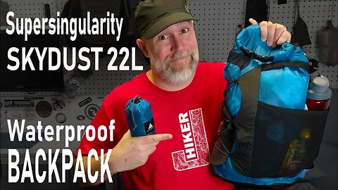 Skydust 22L Waterproof Backpack NEW 2019 Supersingularity REVIEW