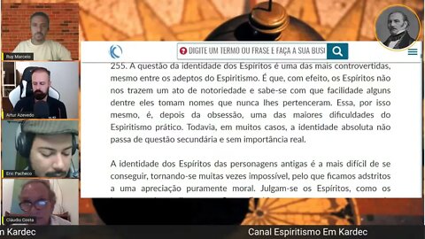 Identidade dos Espíritos - Cap. XXIV - O Livro dos Médiuns