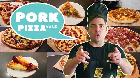 THAT'S STILL NOT ALL FOLKS! 9 Pork INSPIRED Pizzas vol.2