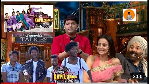 Suraj rocks comedy video with Kapil Sharma show and Sunny Deol