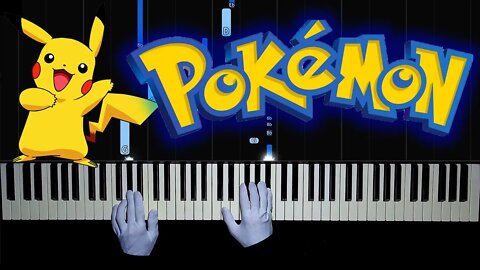 Pokemon Theme Song | EASY Piano - Hands Tutorial