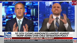 Lewandowski Border Statement Causes Lib's Screaming Meltdown Live on Fox News