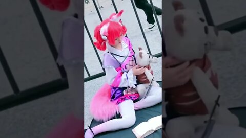 Little Chinese Girl Is In Cosplay Heaven