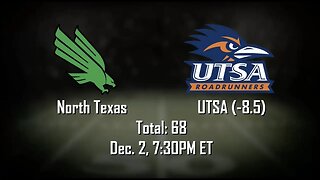 C-USA Conference Championship Preview | UTSA vs North Texas Prediction and Betting Odds | Dec 2