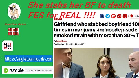 She stabbed him 108 times, and she still didn´t go to prison ?