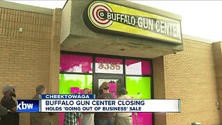 Buffalo Gun Center holds liquidation sale