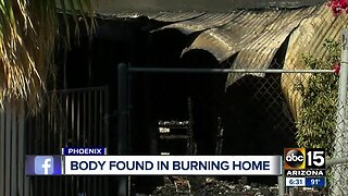 Phoenix firefighters find body while fighting house fire