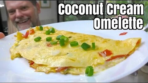 Coconut Cream Omelette Recipe