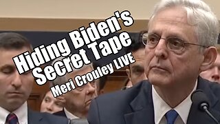 Garland Hiding Biden's Secret Tape. Meri Crouley LIVE. B2T Show June 12, 2024