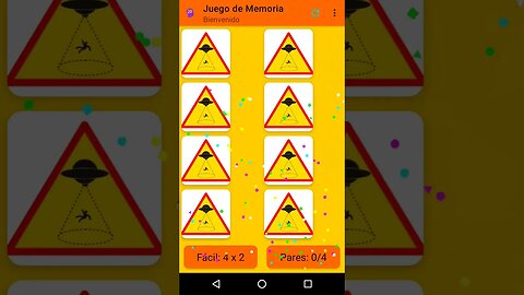 Juego de memoria - Android Game App