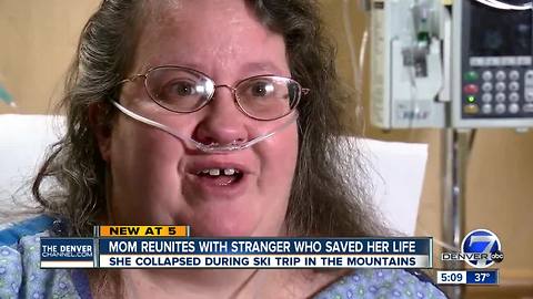 Colorado EMTs save woman's life during the holidays, meet the mother of 6 days later