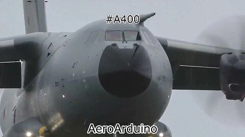 Giant Propellers Military Cargo #Airbus #A400 #Aviation #AeroArduino