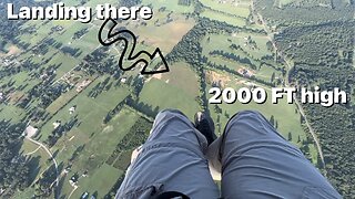 2000 feet Elevator ride in 20 mph wind motor out scenario